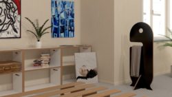 Innovativer Kleiderhalter Tojo „Dienerle“