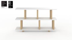 Massivholz Regal Tojo „Dreh“