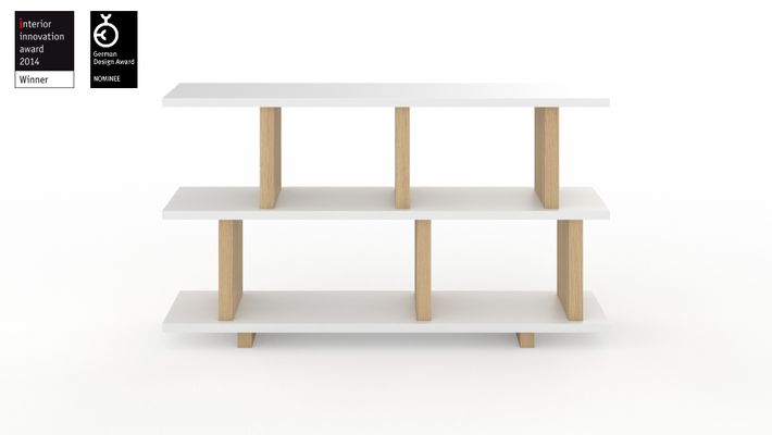 Massivholz Regal Tojo „Dreh“