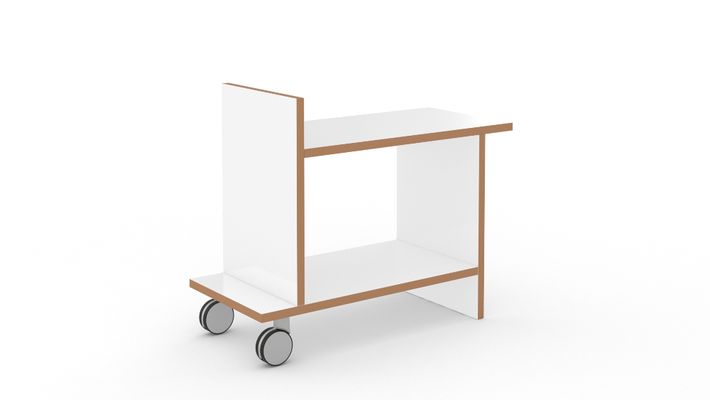 Mobiler Beistelltisch mit Rollen Tojo „Freund“