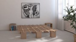 Platzsparendes Bett Tojo „System“