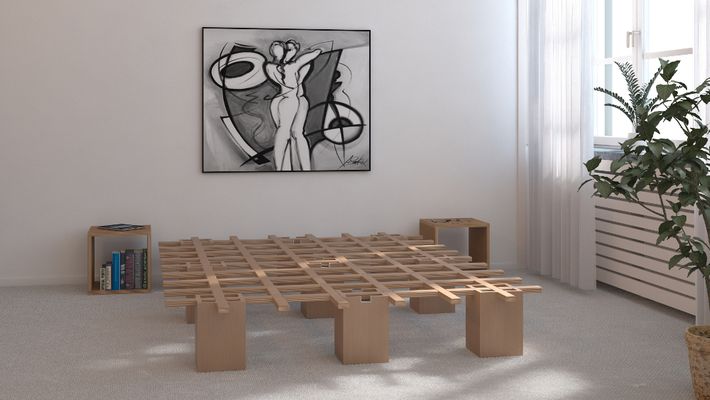 Platzsparendes Bett Tojo „System“